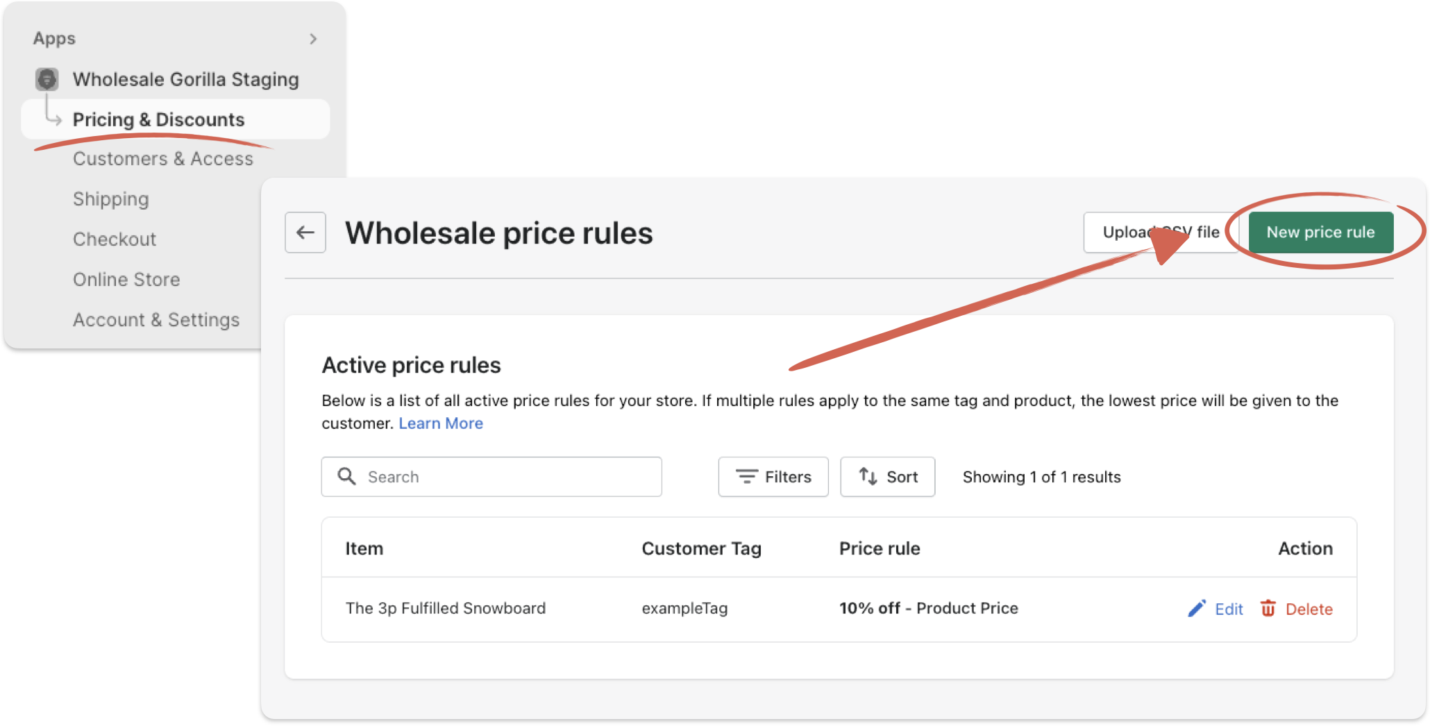 Step-by-step guide for managing pricing rules – Wholesale Gorilla